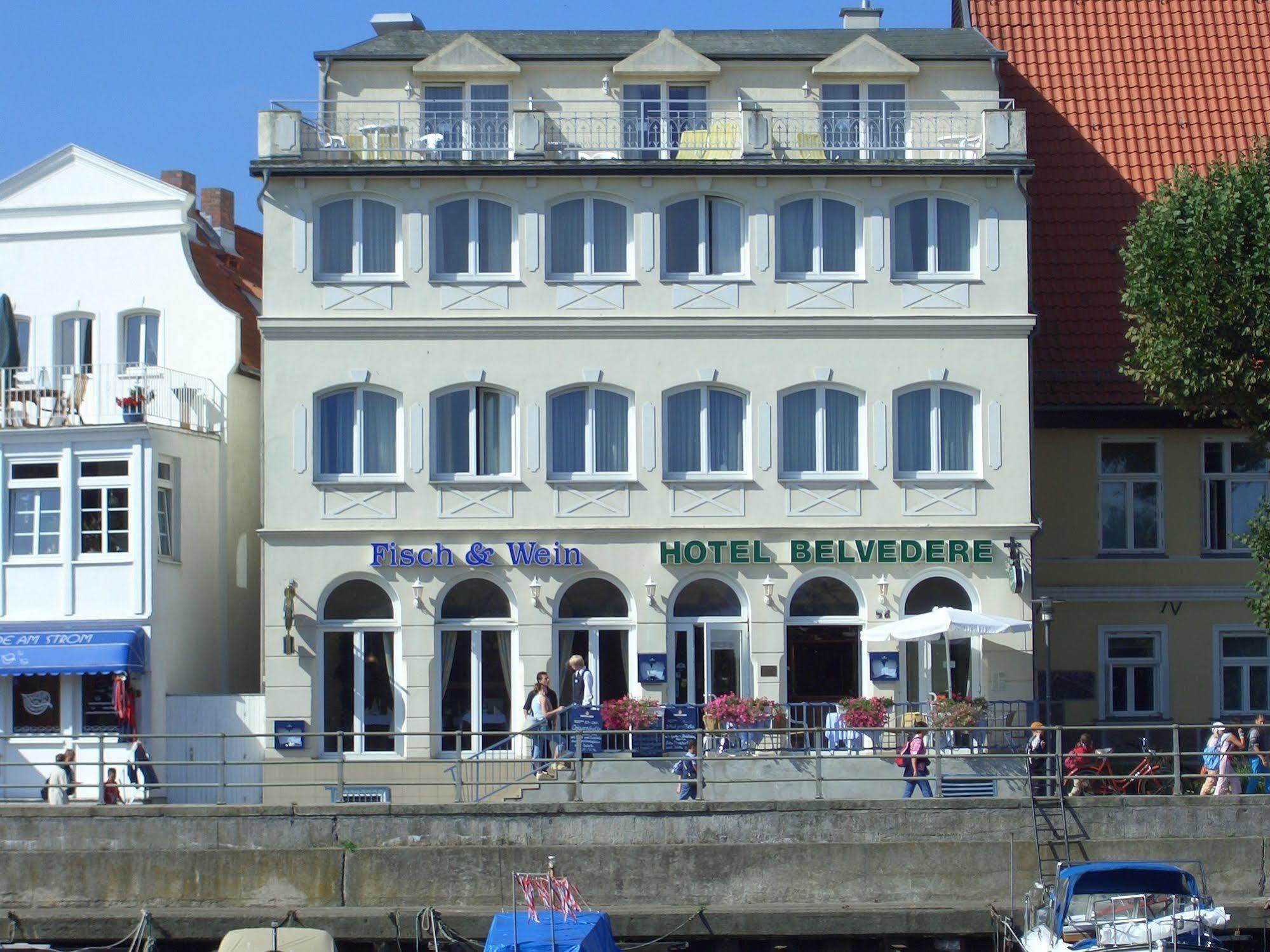 Hotel Belvedere Rostock Exterior foto
